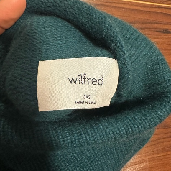 ARITZIA😍 Wilfred Cyprie Sweater Mock Neck - Picture 2 of 2